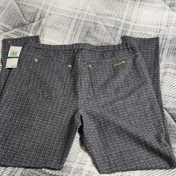 Michael Kors Black and White Jeggings Modern Fit - Picture 3 of 5